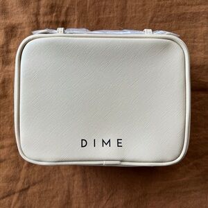 DIME Tan Travel Cosmetic Bag (New!)